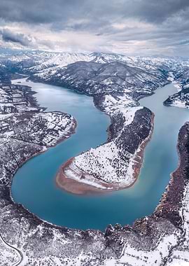 The Horseshoe under snow