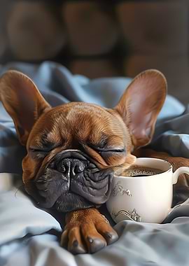 French Bulldog Coffee Cup