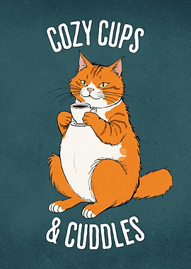 Cute Cat Coffee Cups