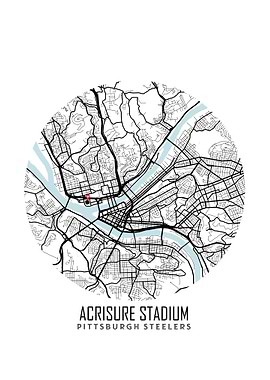 Acrisure Stadium Map