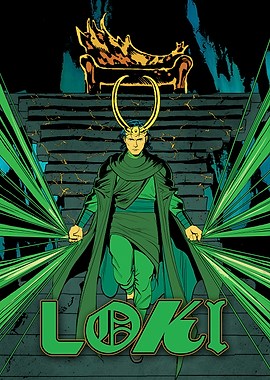 Loki Comic Green
