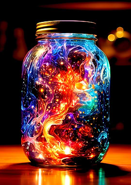 Galaxy Bottle