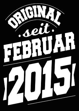 Februar 2015 9 Jahre