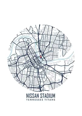 Nissan Stadium Map