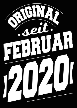 Februar 2020 4 Jahre