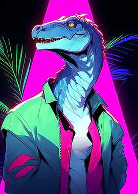 Dinosaur retro clothes