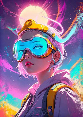 Solarpunk Girls Dream