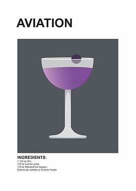 aviation cocktail guide