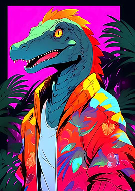 Dinosaur retro clothes
