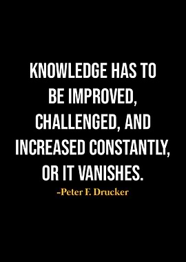 Peter F Drucker Quotes