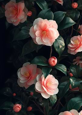 Camellia Flowers