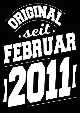 Februar 2011 13 Jahre