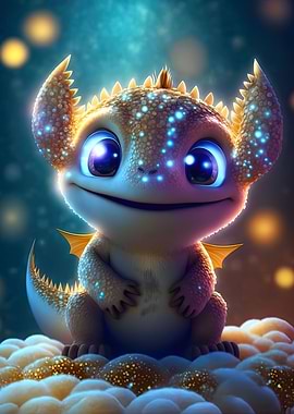 Baby Dragon Neon