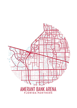 Amerant Bank Arena Map