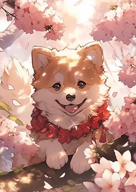 Shiba Inu Sakura Japan