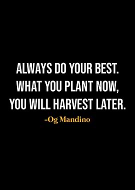 Og Mandino Quotes
