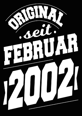 Februar 2002 22 Jahre