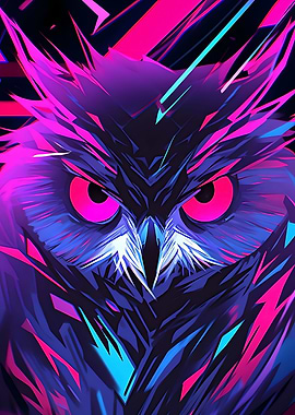 neon owl