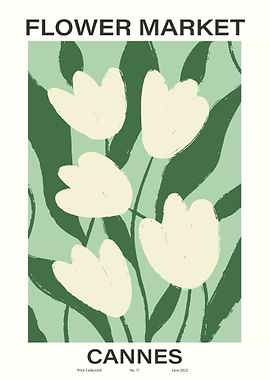 Minimalistic Flower Market