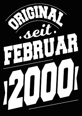 Februar 2000 24 Jahre