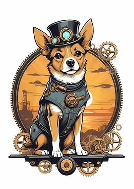 Steampunk Dog