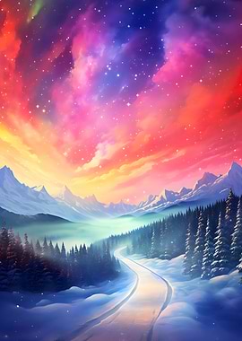 Northern Lights Mountains