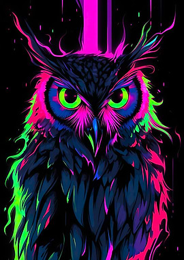 neon owl