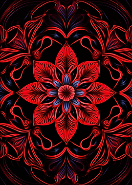 Red Mandala
