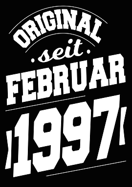 Februar 1997 27 Jahre