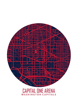 Capital One Arena Map