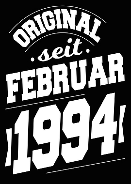 Februar 1994 30 Jahre
