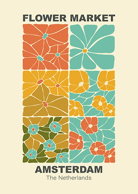 Minimalistic Flower Market