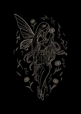 Fairy Fairycore Rose Fairy