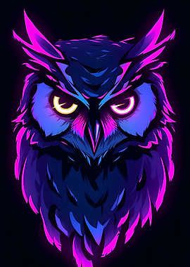 neon owl