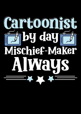 Cartoonist By Day