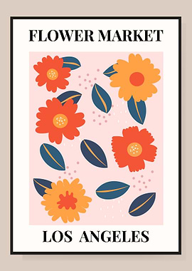 Minimalistic Flower Market