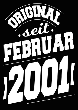 Februar 2001 23 Jahre
