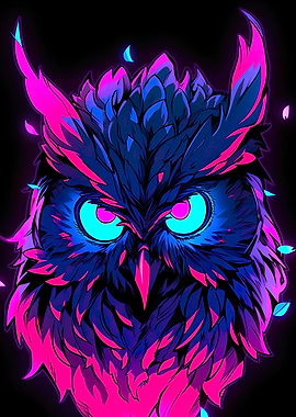 neon owl