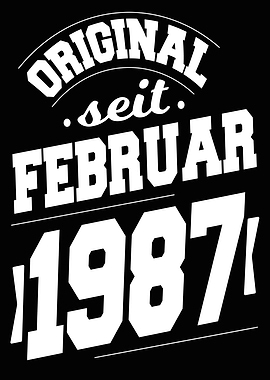 Februar 1987 37 Jahre