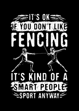 Fencing Sport Smart People