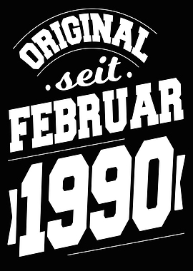 Februar 1990 34 Jahre