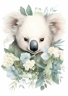 Cute Koala Watercolor