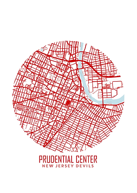 Prudential Center Map