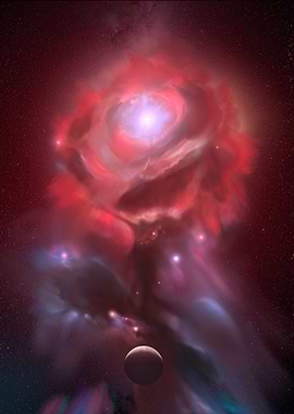 Cosmic Rose Nebula
