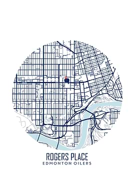 Rogers Place Map
