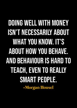 Morgan Housel Quotes