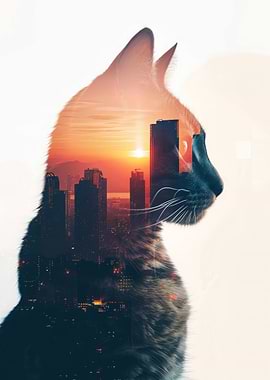 Cat in City Exposure