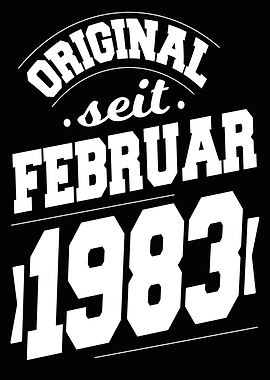 Februar 1983 41 Jahre