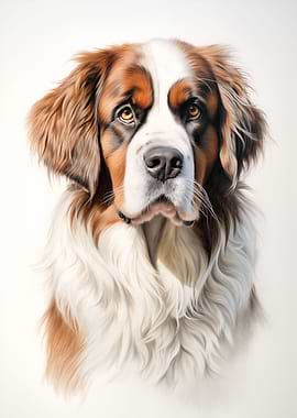 St Bernard dog