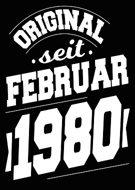 Februar 1980 44 Jahre